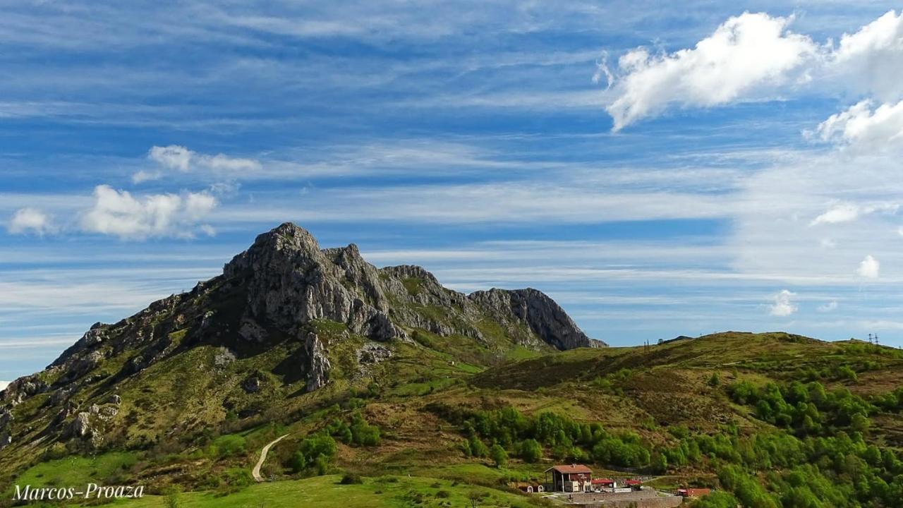 Hotel Mirador Del Angliru Eboutique リオサ エクステリア 写真